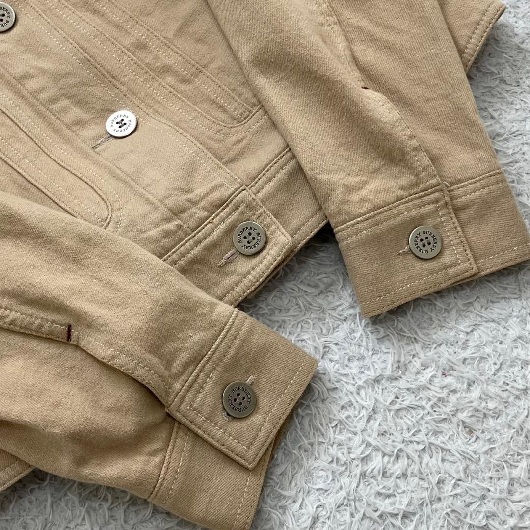 美品✨バーバリーロンドン デニムジャケット ノバチェック 大きいサイズ 46