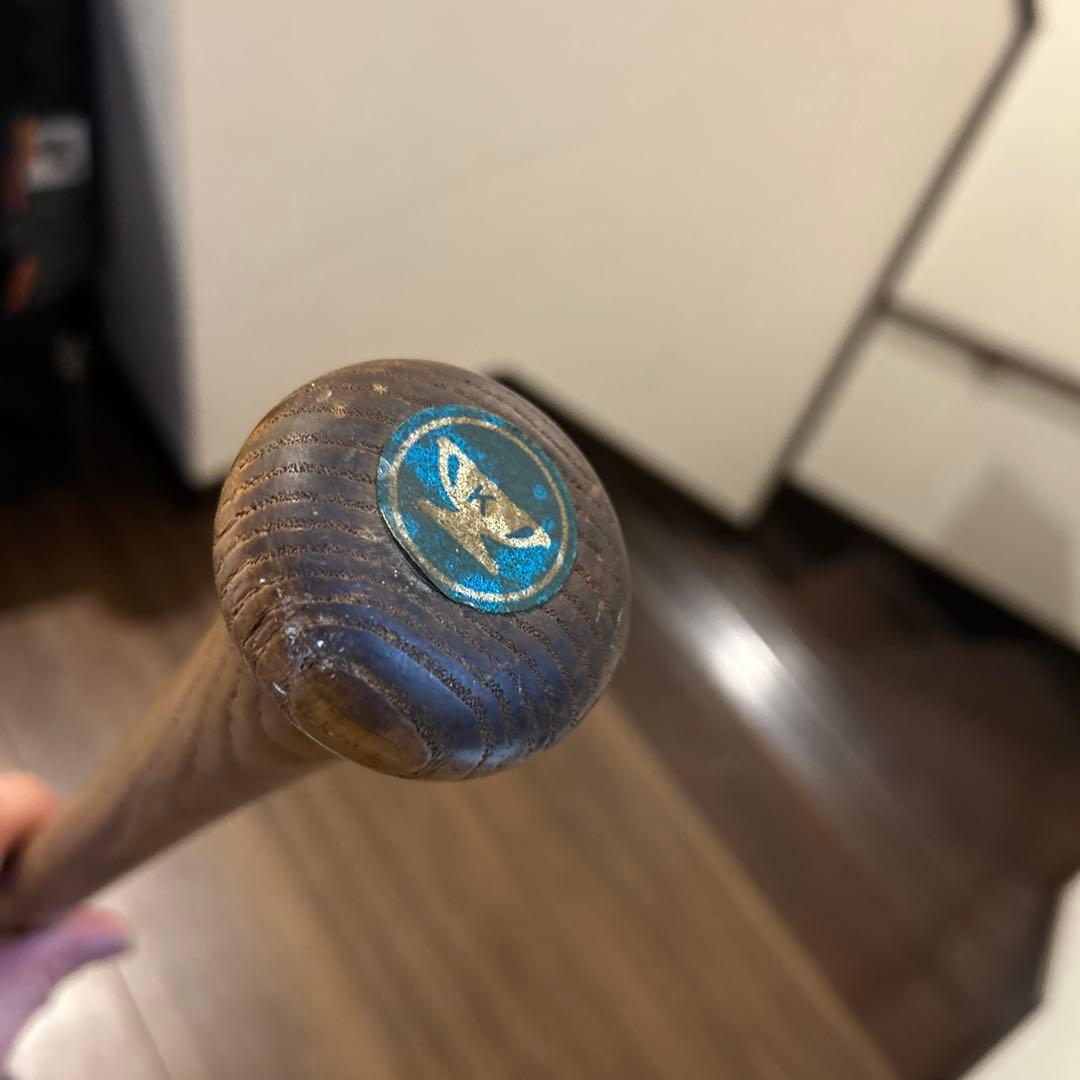 激レア　ミズノ　ワールドウィン　青カップ　軟式木製バット