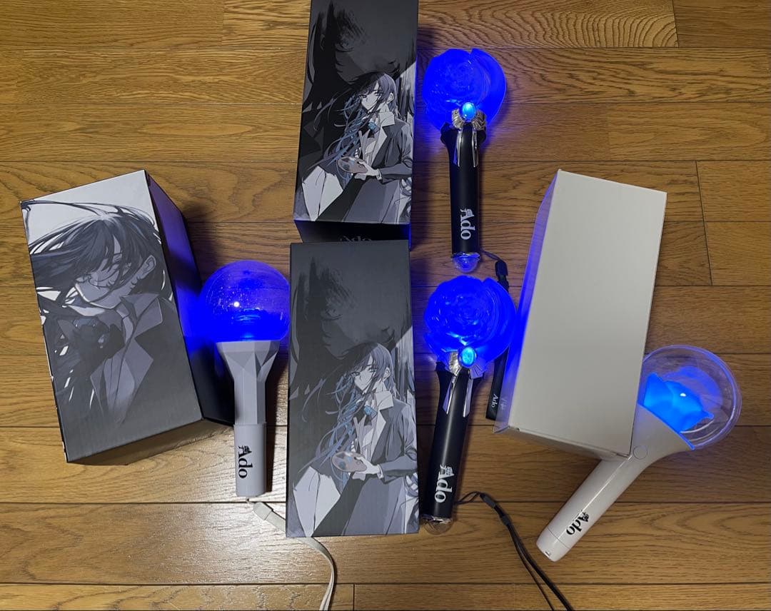 Adoモナリザの横顔蜃気楼喜劇初代ペンライトマーズリボンタオル