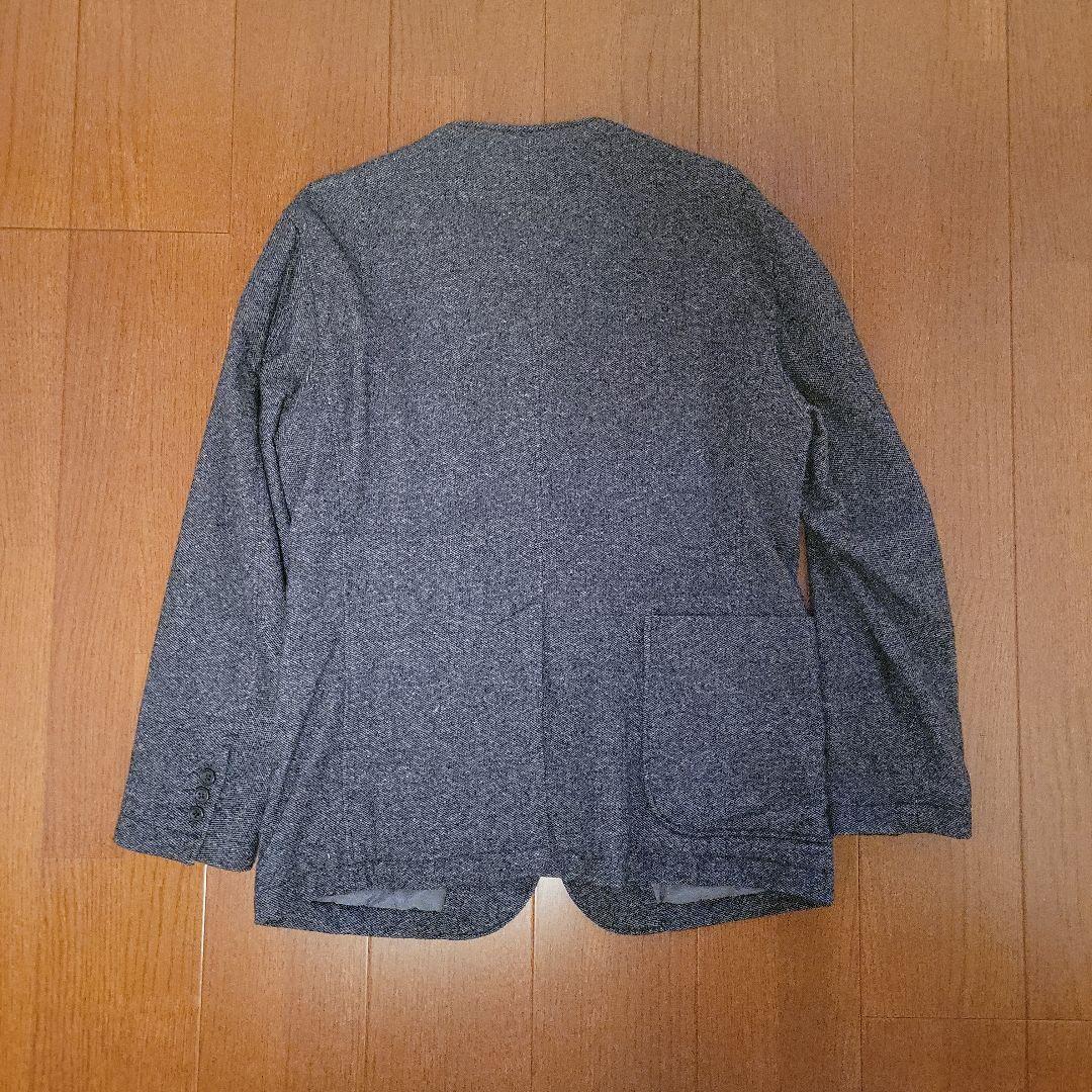 ENGINEERED GARMENTS　ノーカラー　ジャケット　ホームスパン　S