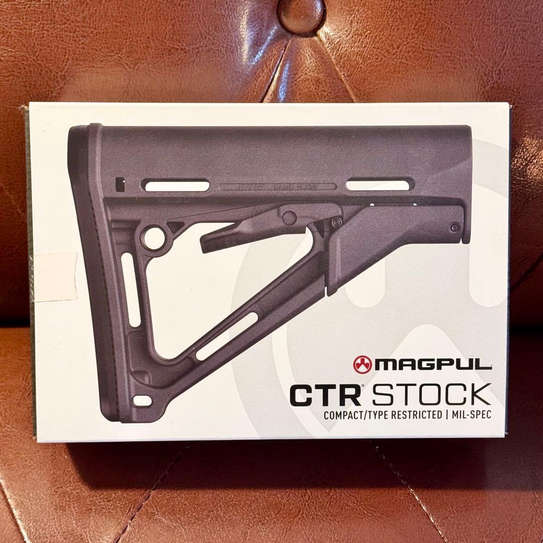 【新品】実物 MAGPUL CTR Stock MIL SPEC BLK 未開封