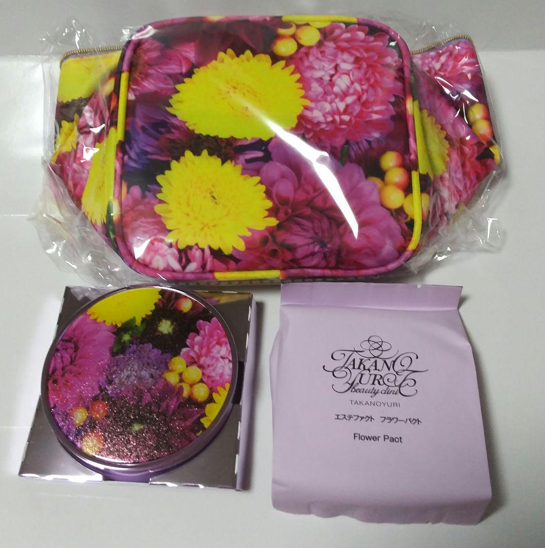 たかの友梨 フラワ-パクトファンデ-ション レフィル付き