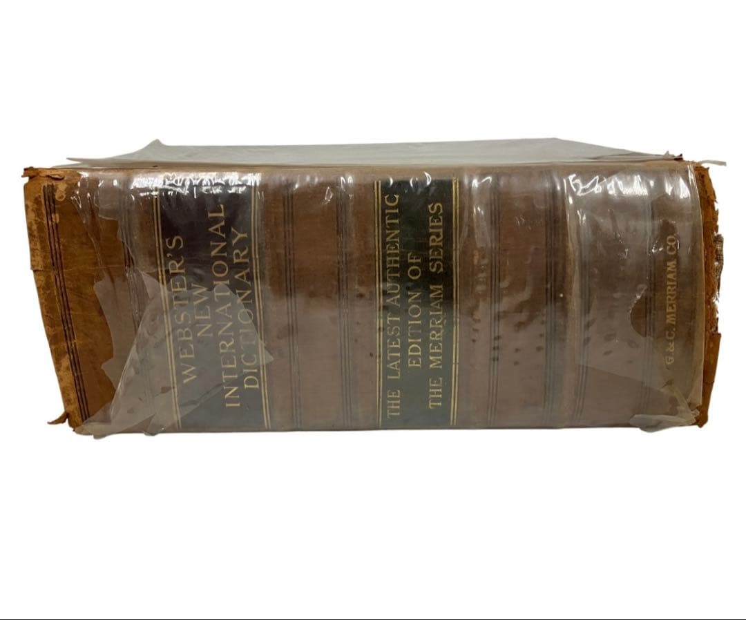 洋書 Webster's New International Dictionary