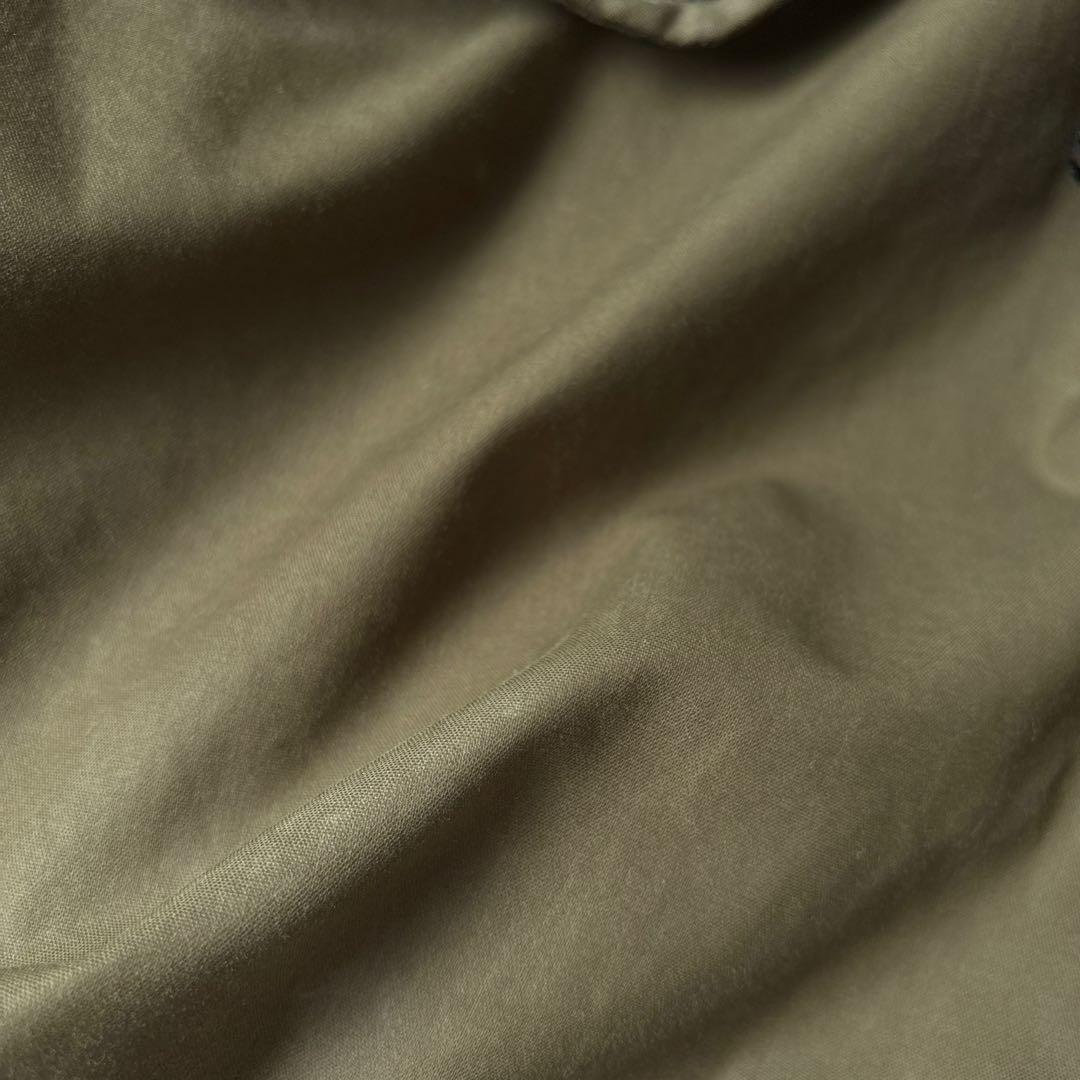 プライベートホワイト イギリス製 2→M ワックスコットン モッズコート カーキ