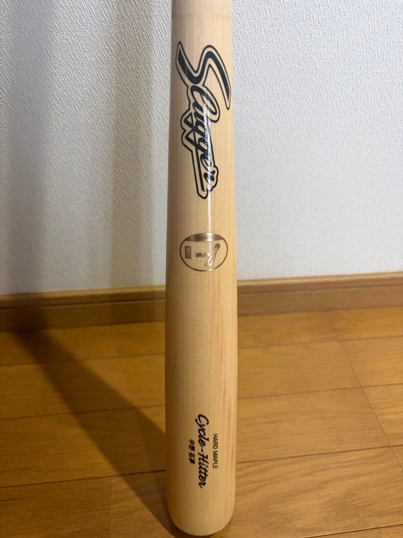 も*助様 NPB 中野拓夢　♯51 野球木製バット　プロ支給品