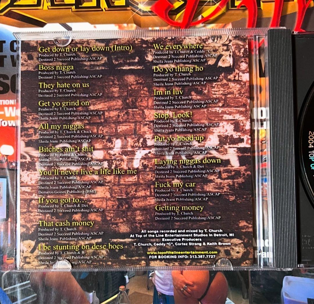 洋楽 G-Rap TOP OF THE LINE ENT. WE OUT HERE