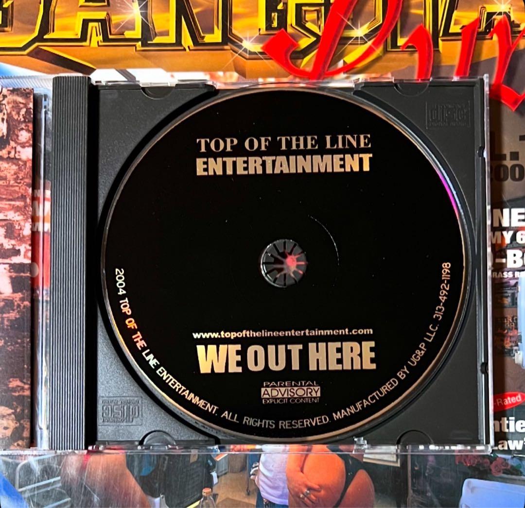 洋楽 G-Rap TOP OF THE LINE ENT. WE OUT HERE