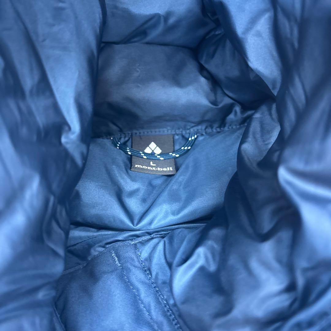 【mont-bell】モンベルライトアルパインダウン希少カラー　ブルー　L