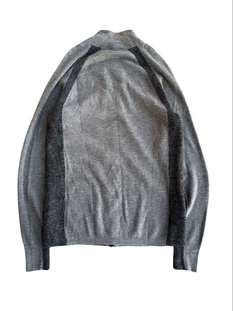 トップス \"neil barrett\"double zip ds knit