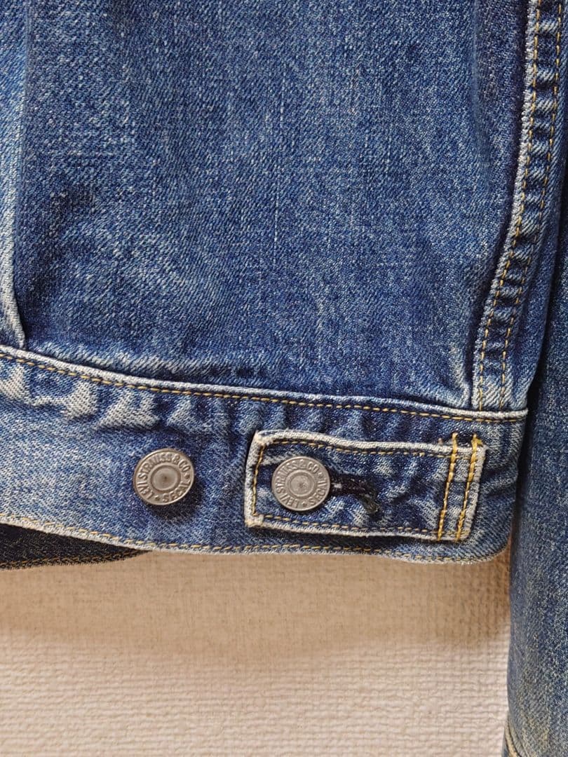 リーバイス 90s 日本製 71507XX 2nd復刻 デニムジャケット 40