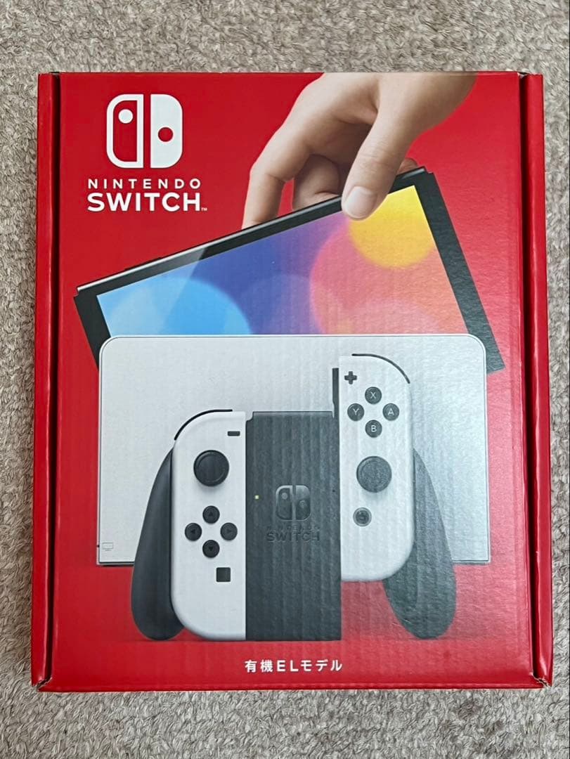 【美品】Nintendo Switch　有機ELモデル　ホワイト