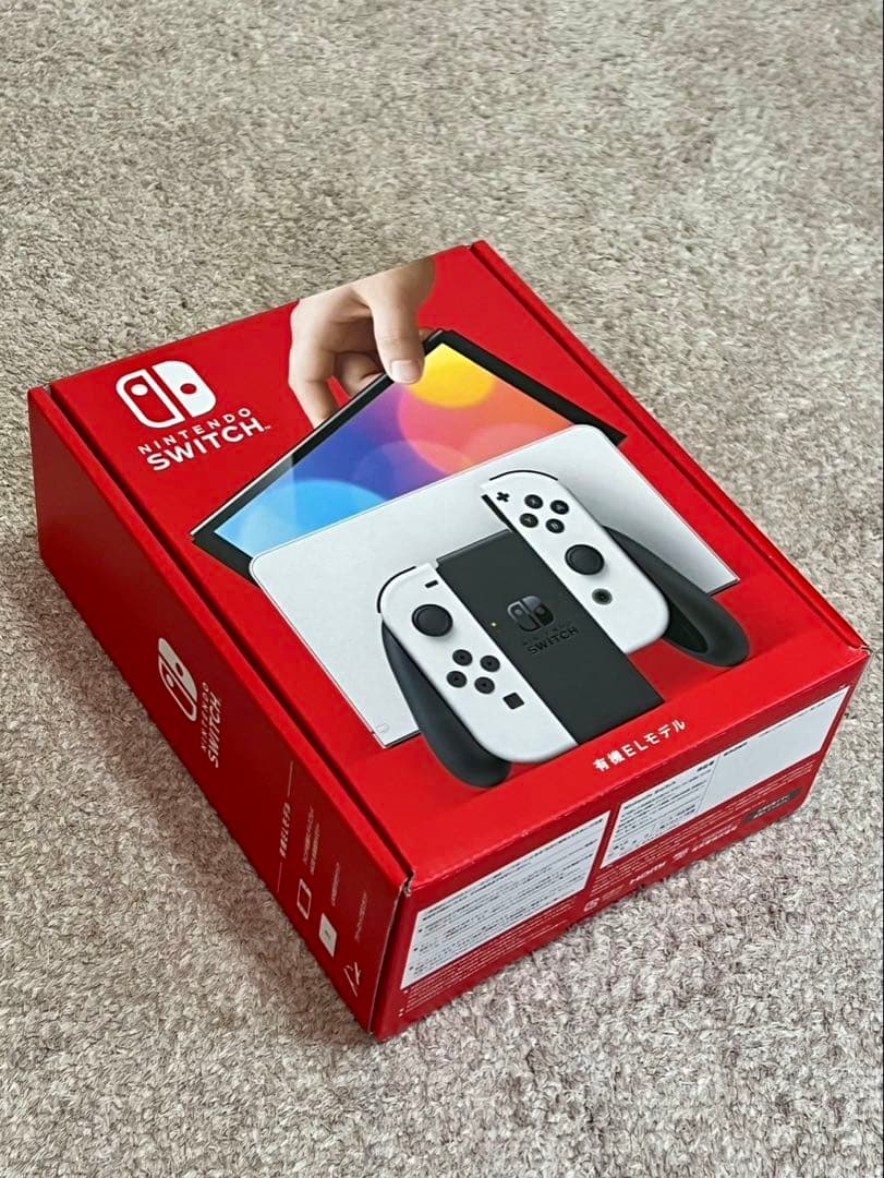 【美品】Nintendo Switch　有機ELモデル　ホワイト
