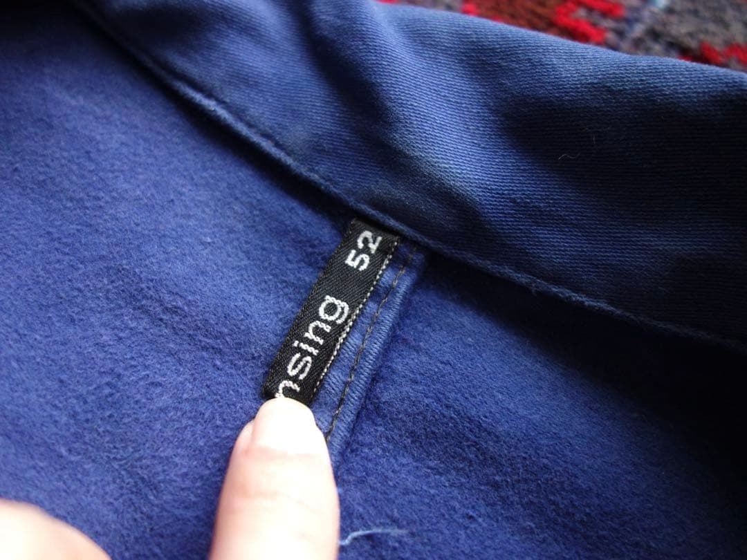 70s ドイツ エレファントスキン カバーオール L モールスキン ダブル