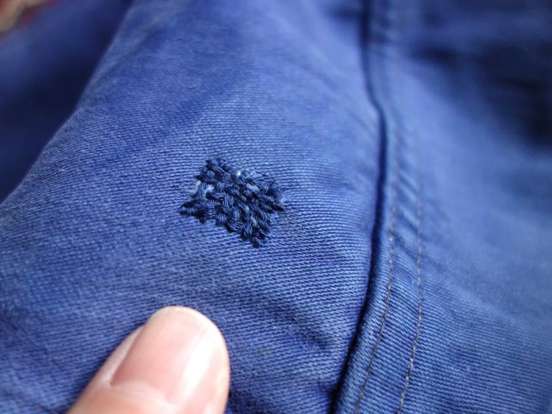 70s ドイツ エレファントスキン カバーオール L モールスキン ダブル