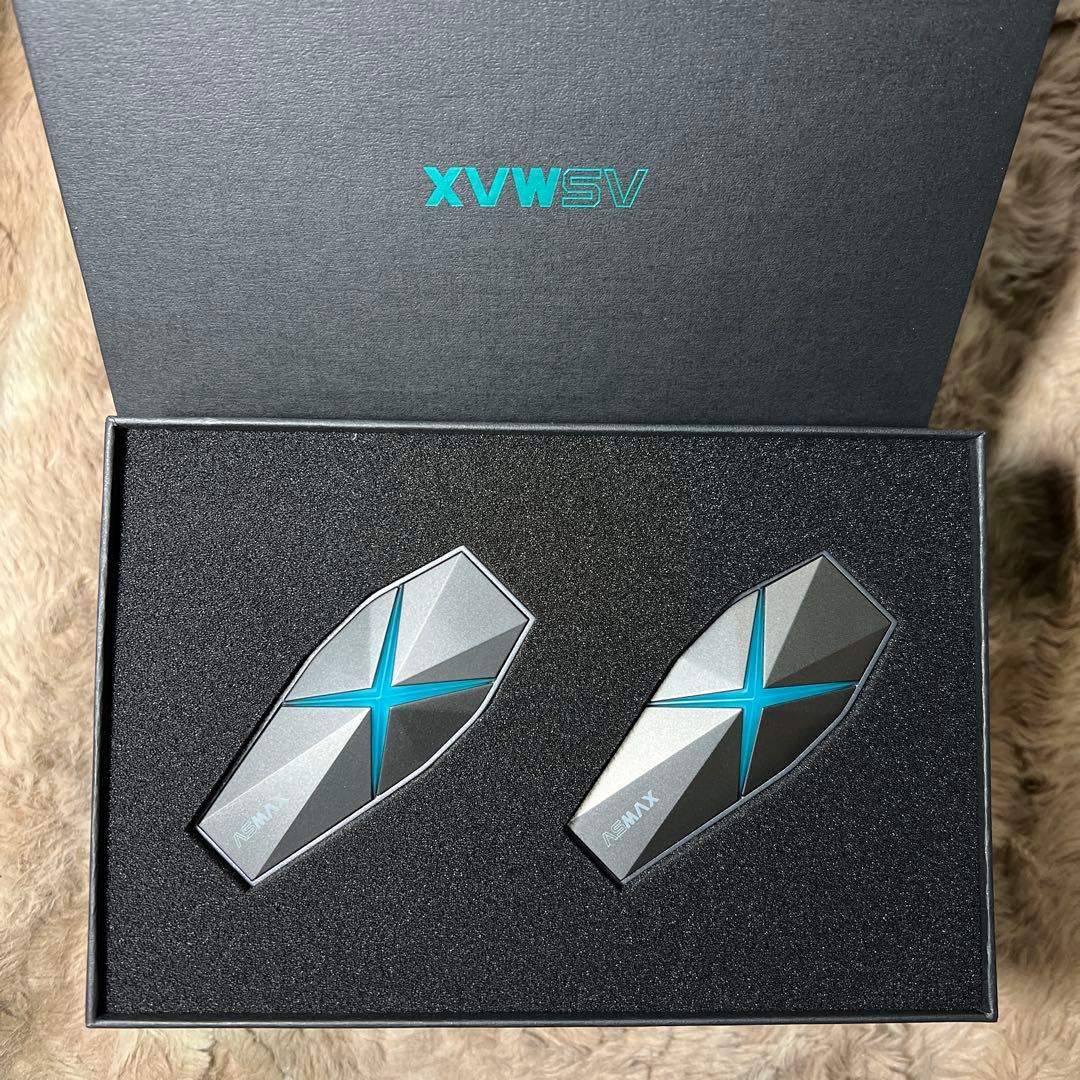 ASMAX F1 バイク用インカム 日本語音声制御　IP67防水 2台セット