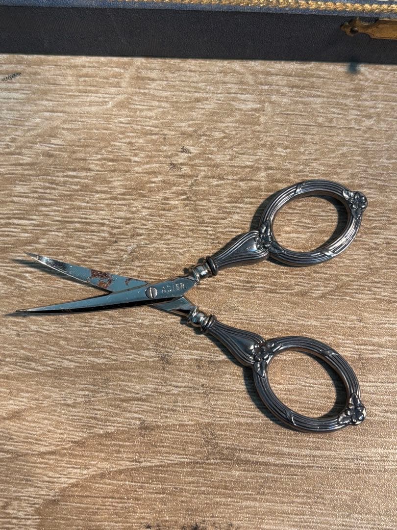 アンティーク アールデコ 1900年代 スターリングシルバー マニキュアセット