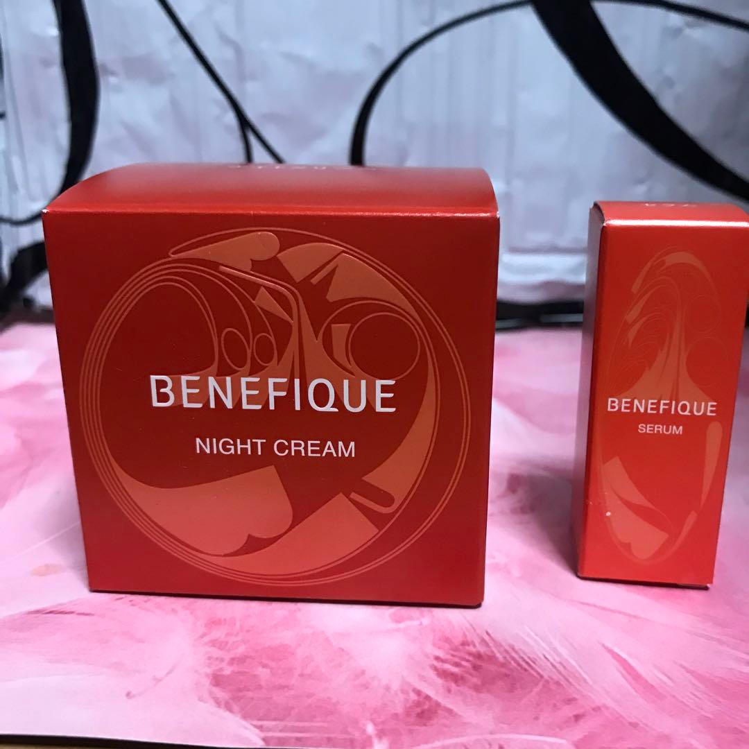 BENEFIQUE ナイトクリーム セラム セット