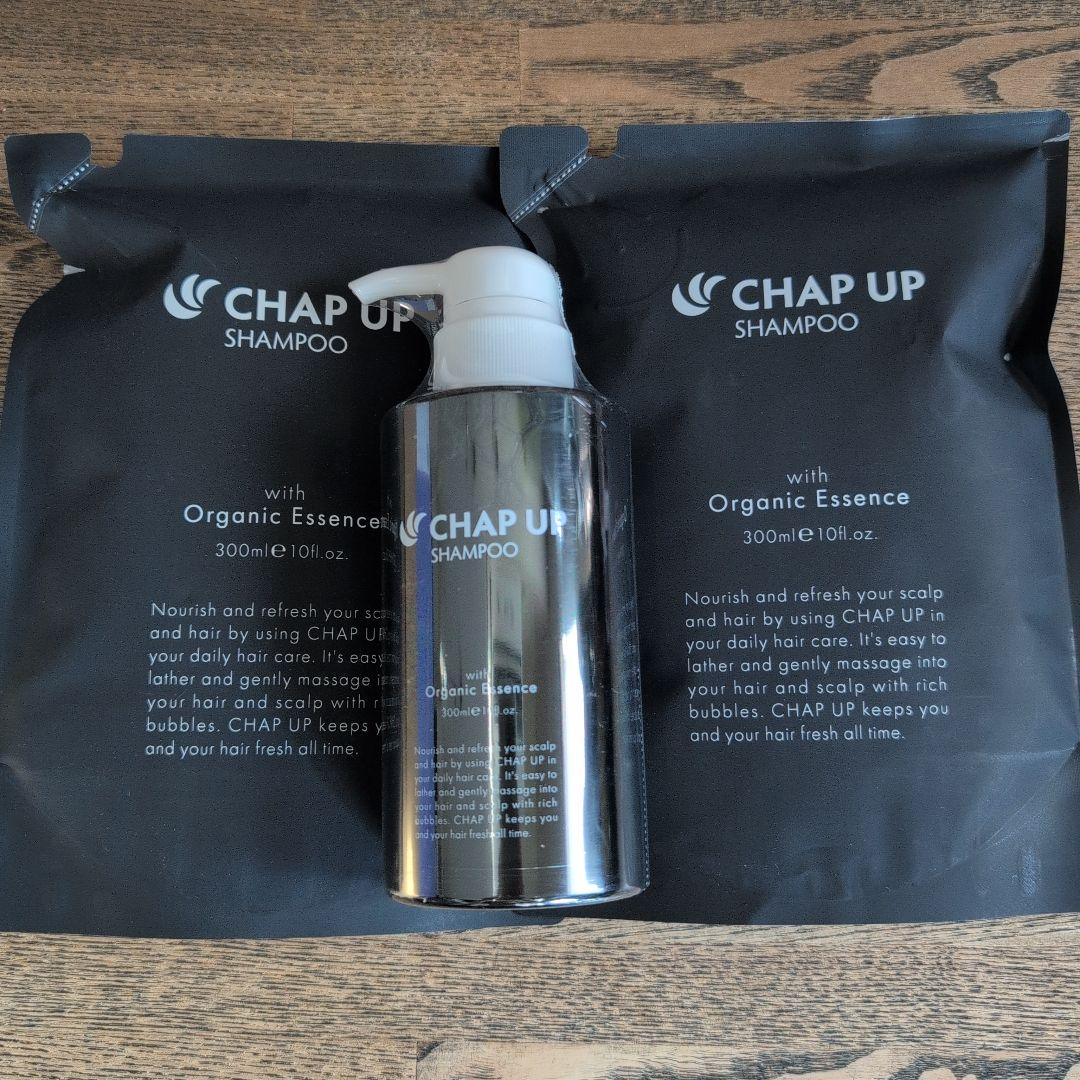 CHAP UP チャップアップ シャンプー 育毛剤セット✕3