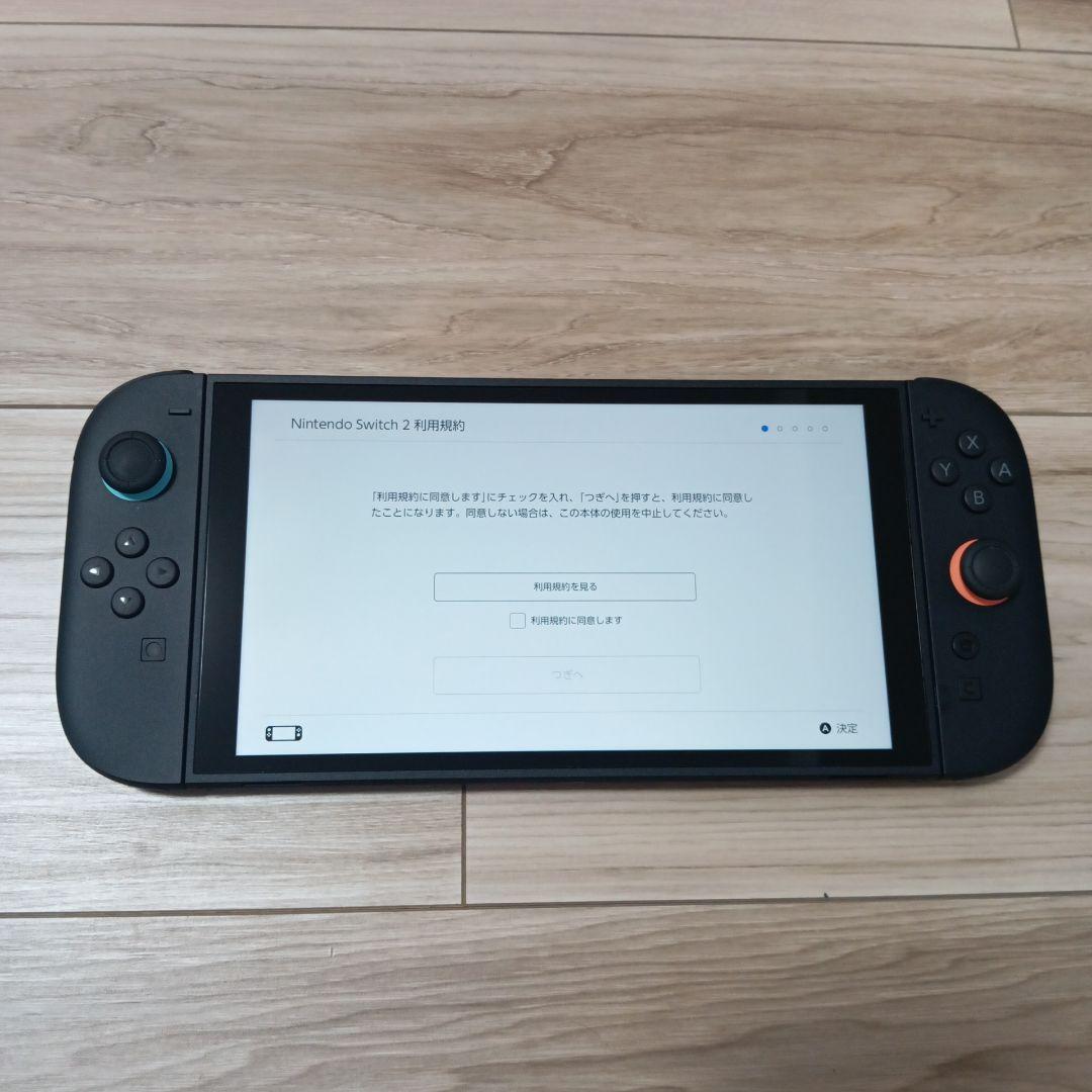 Nintendo Switch 2 日本語版 本体　中古美品