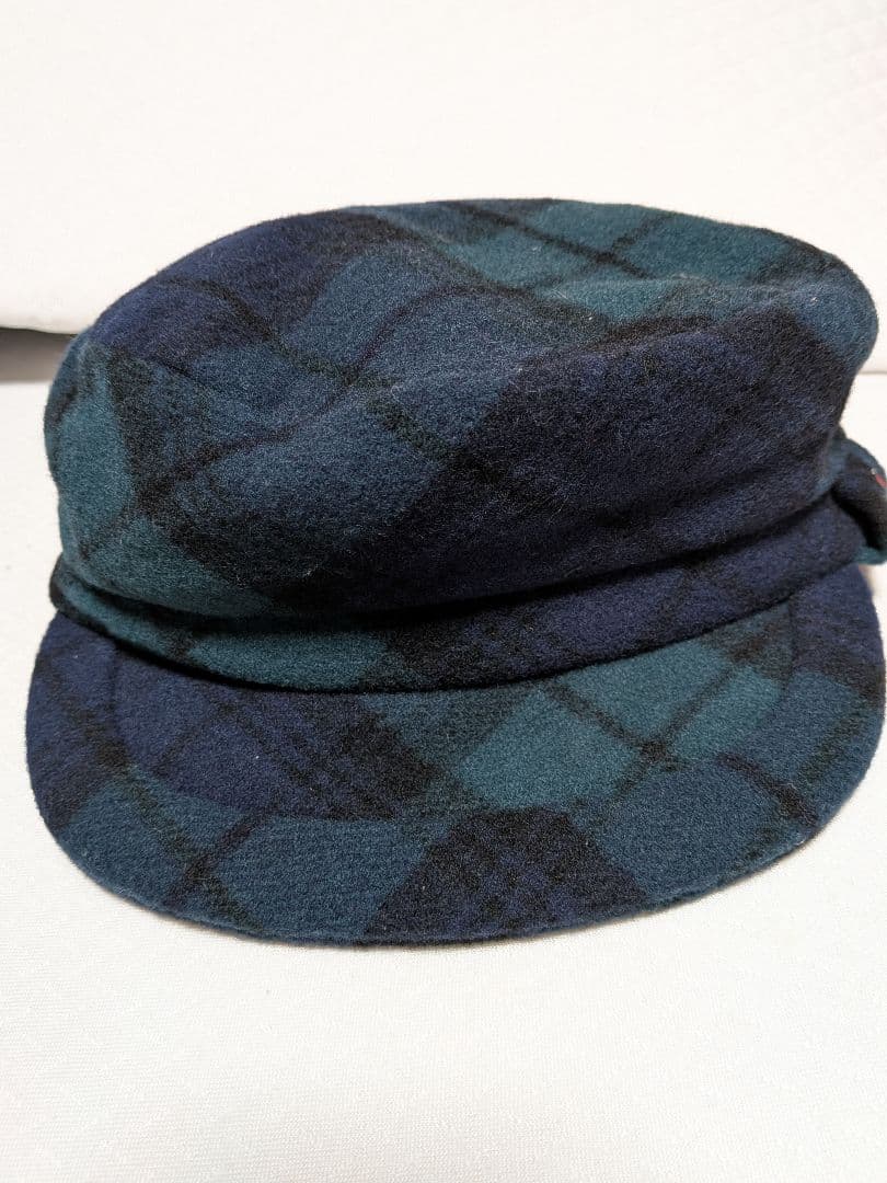 新品ヴィヴィアンウエストウッド　ハンチング　キャスケット　チェック　カラーオーブ