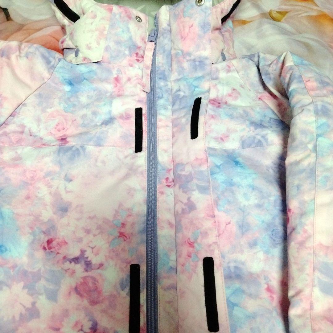 値下げ！Binzart 子ども用 スキーウェア ピンク・青 160cm