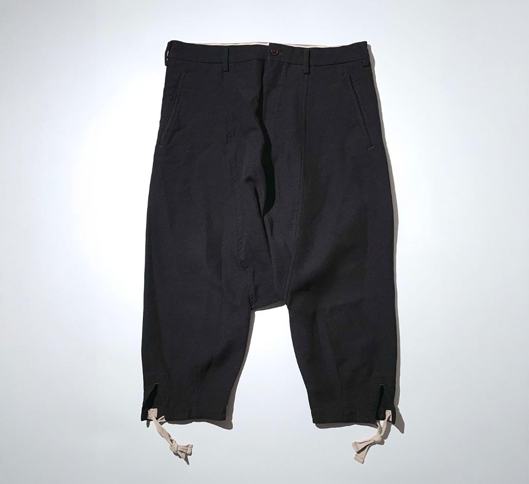 COMME des GARCONS HOMME PLUS ポリ縮絨サルエルパンツ