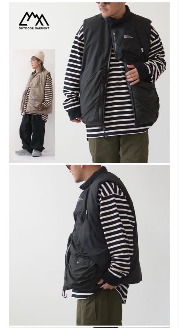 CMF OUTDOOR GARMENT オーバーレイダウンベスト