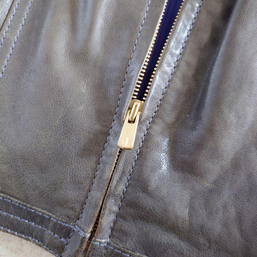 TOMORROWLAND　トゥモローランド　レディース　レザー　ライダース　38