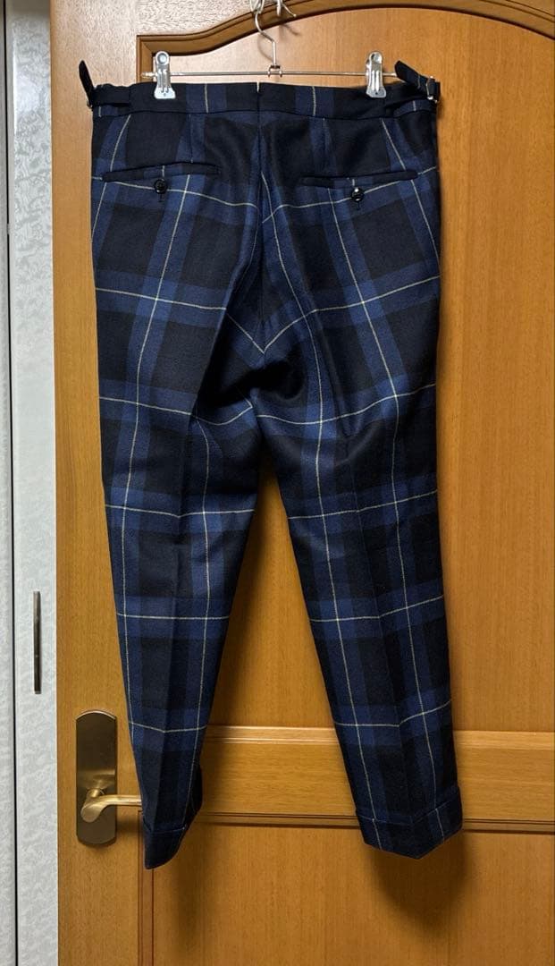 ビームスＦ別注　ベルナールザンス タータンチェックパンツ