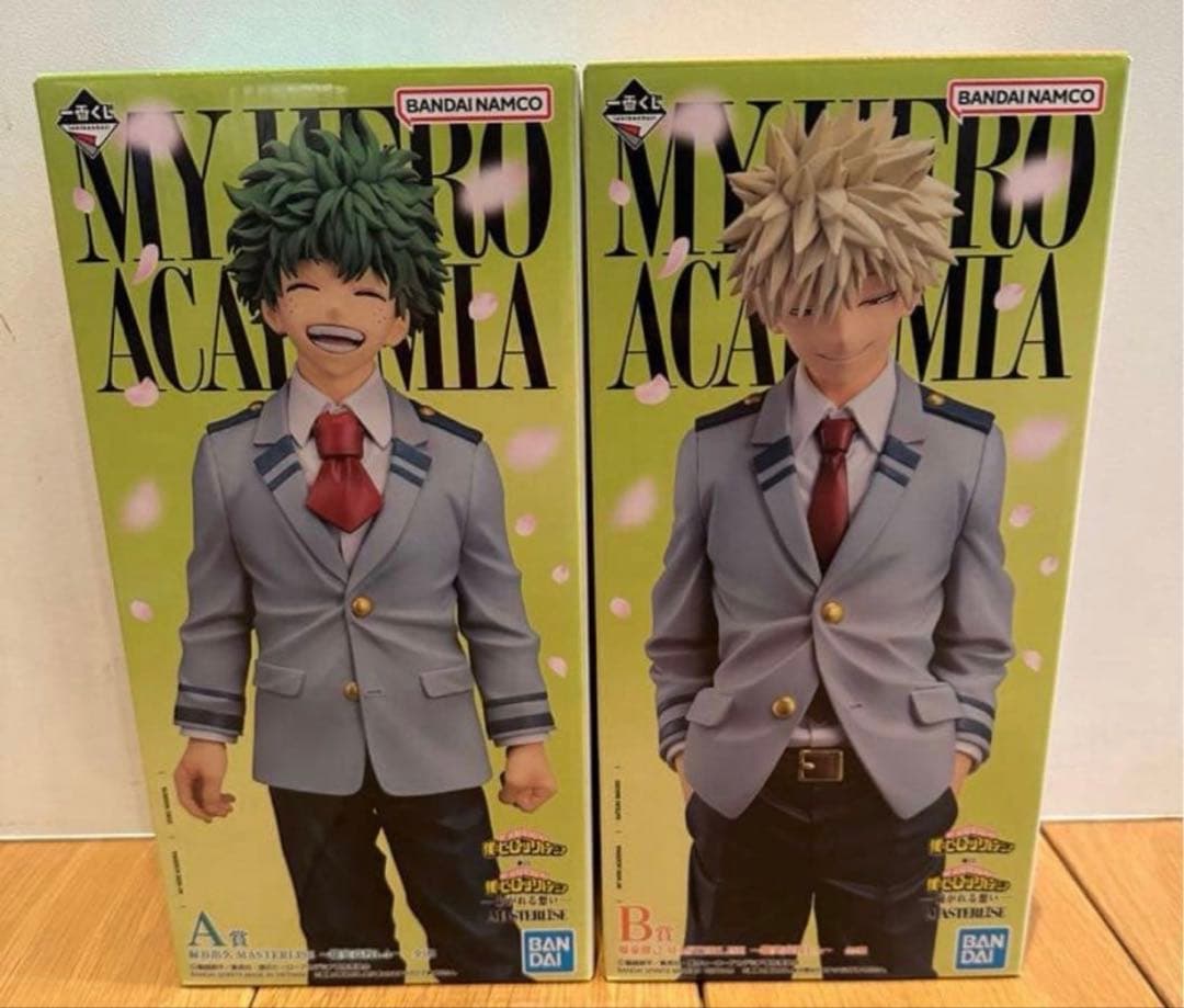 1番くじ僕のヒーローアカデミア フィギュア4体A賞B賞C賞D賞　おまけ付き