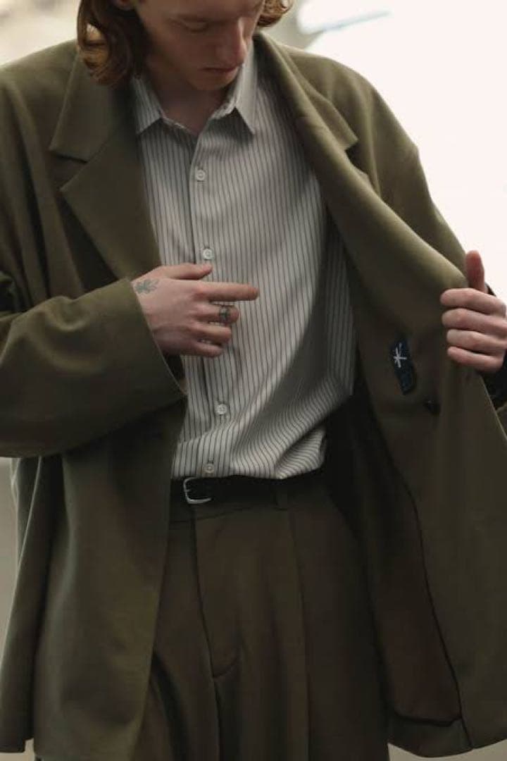 ホ*ン様 KANEMASA PHIL テーラードジャケット S オリーブ