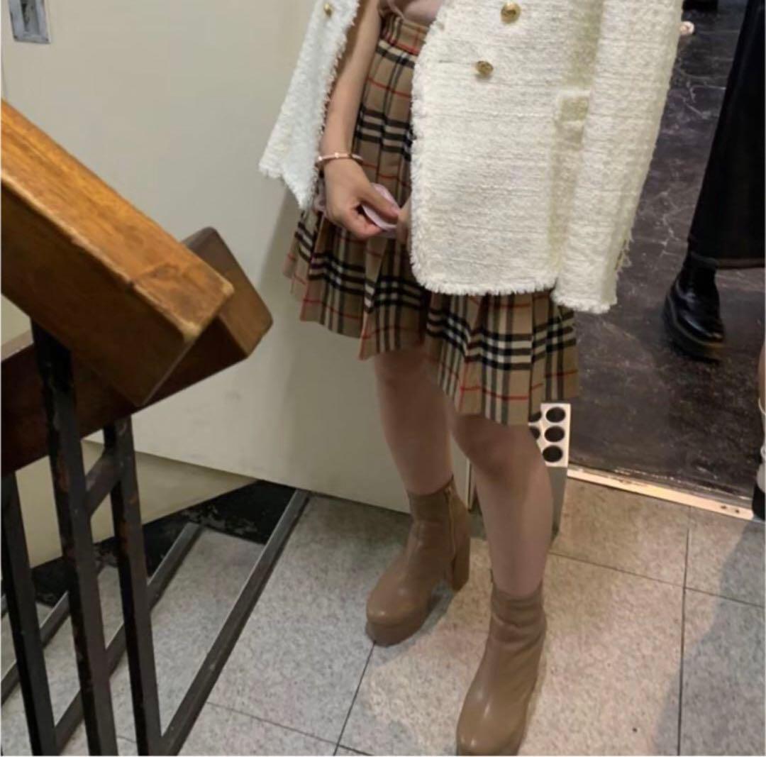 BURBERRYS チェック柄 プリーツスカート