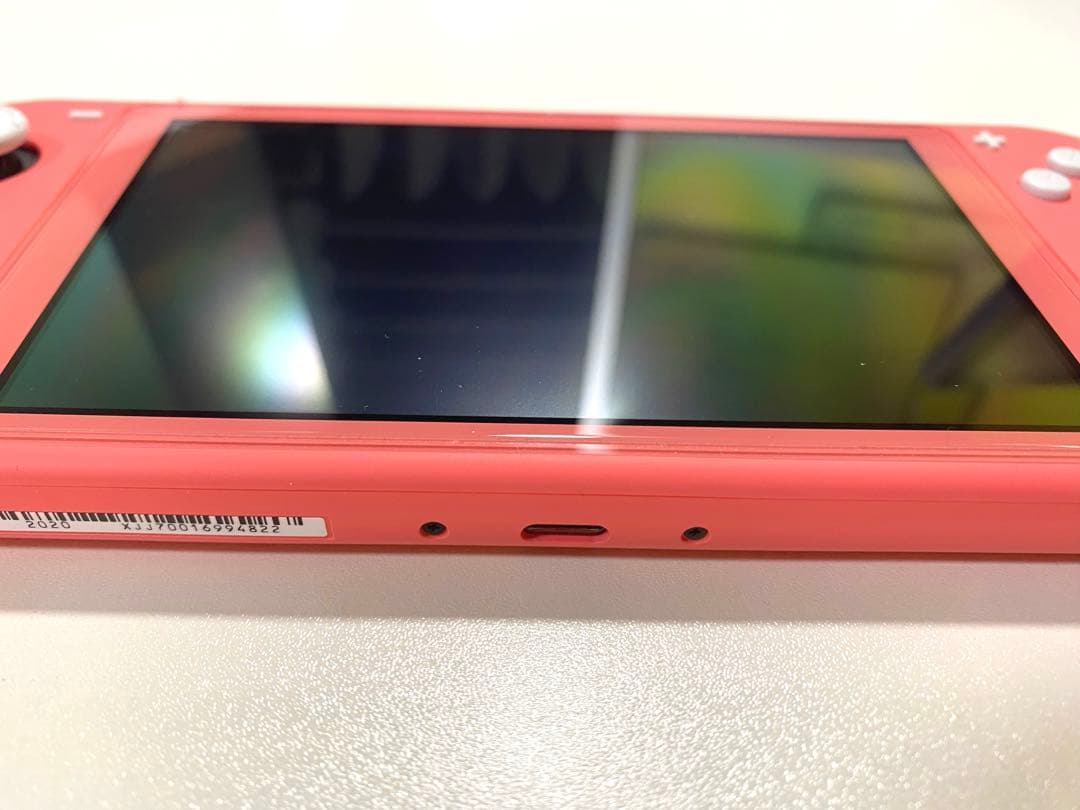 Nintendo Switch Lite コーラル　本体　ケース&ソフト付き