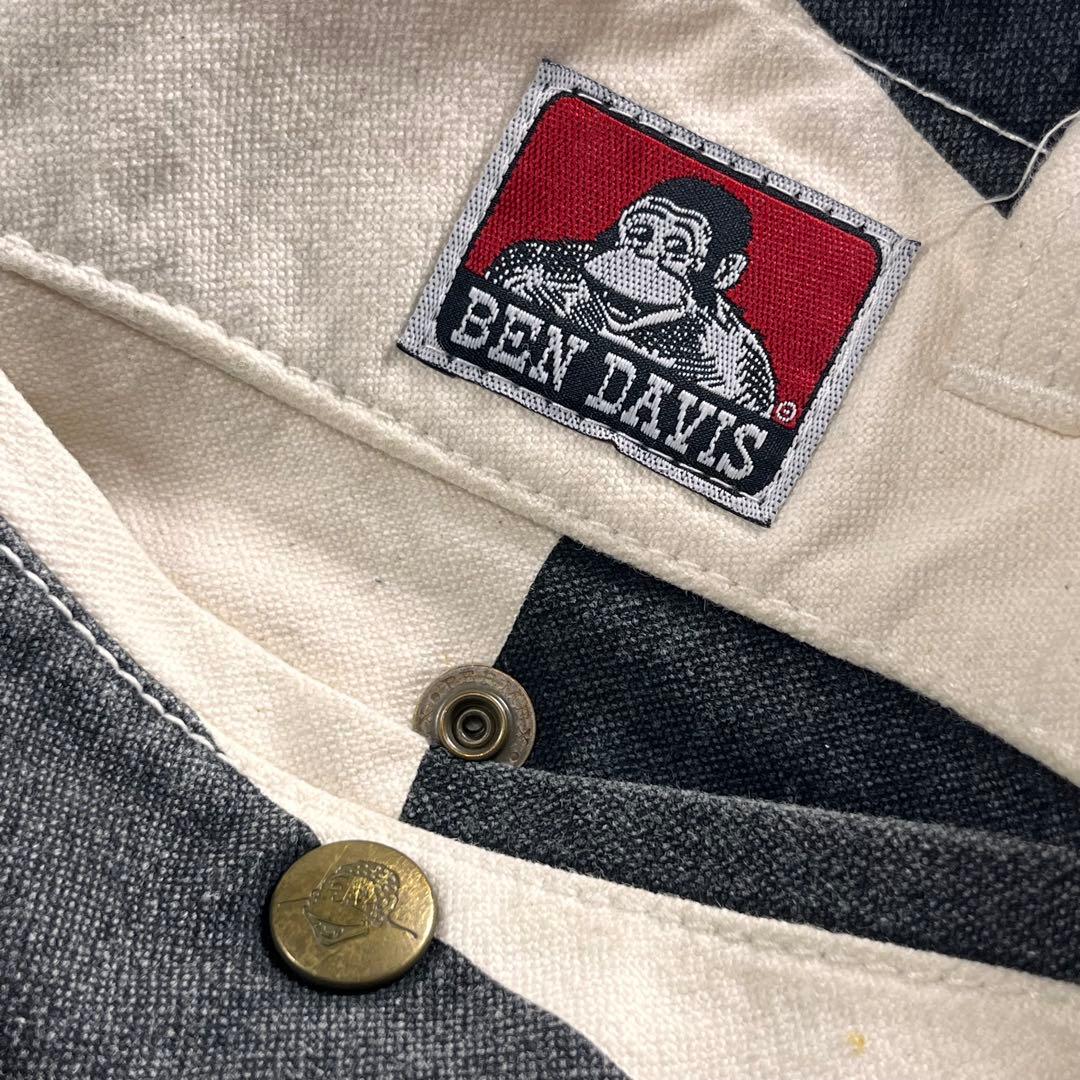 ◎BEN DAVIS プリズナーパンツ ベンデイビス ボーダーパンツ