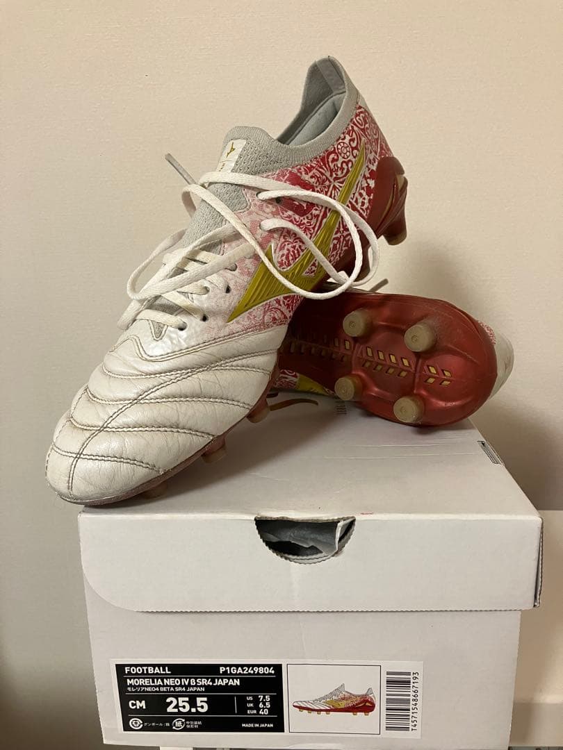 ミズノ サッカー スパイク モレリアネオ4 β SR4 セルヒオ・ラモス