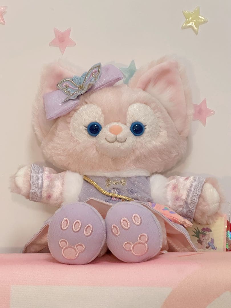 新作❗️お顔厳選　上海ディズニー　お正月　新春リーナベルぬいぐるみSS 2984