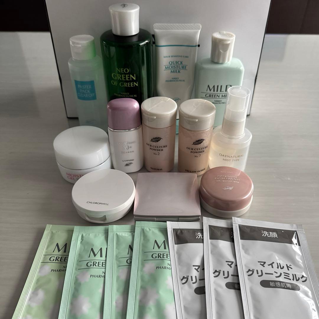 クロロフィル 美顔教室　スキンケアセット