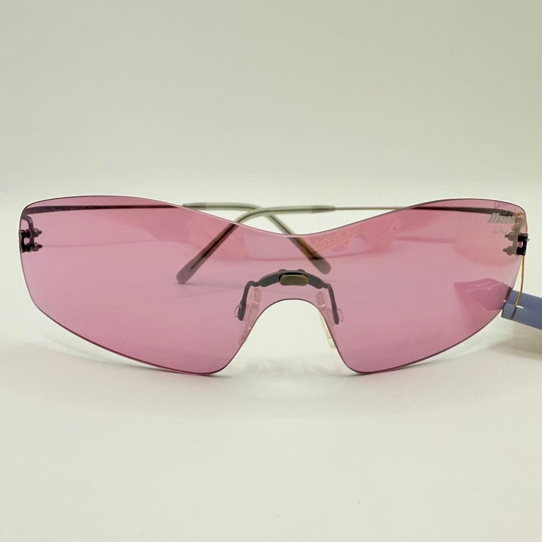 MIZUNO グランドモナーク サングラス パープル系レンズ S 日本製