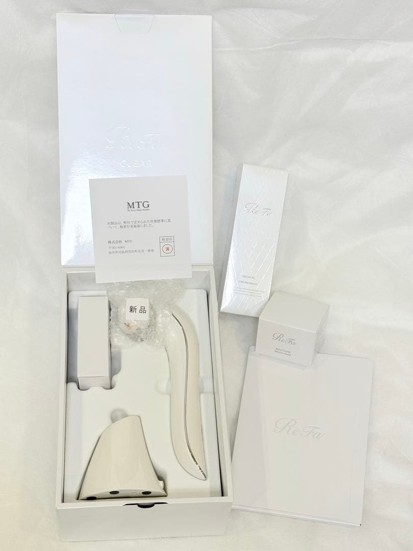 ReFa CLEARリファクリア 正規品　洗顔フォーム　付け替えブラシ付　新品