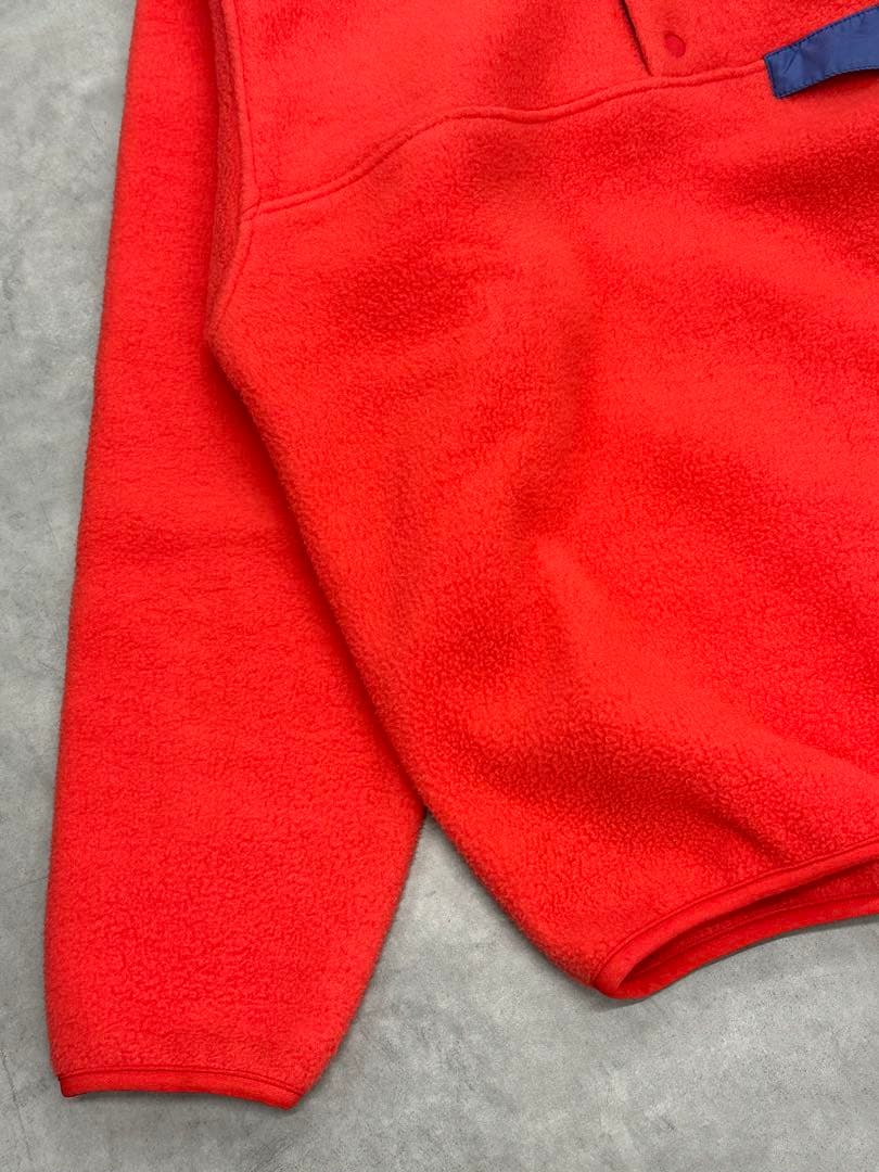 90s Patagonia シンチラスナップT FA97 オレンジ S フリース