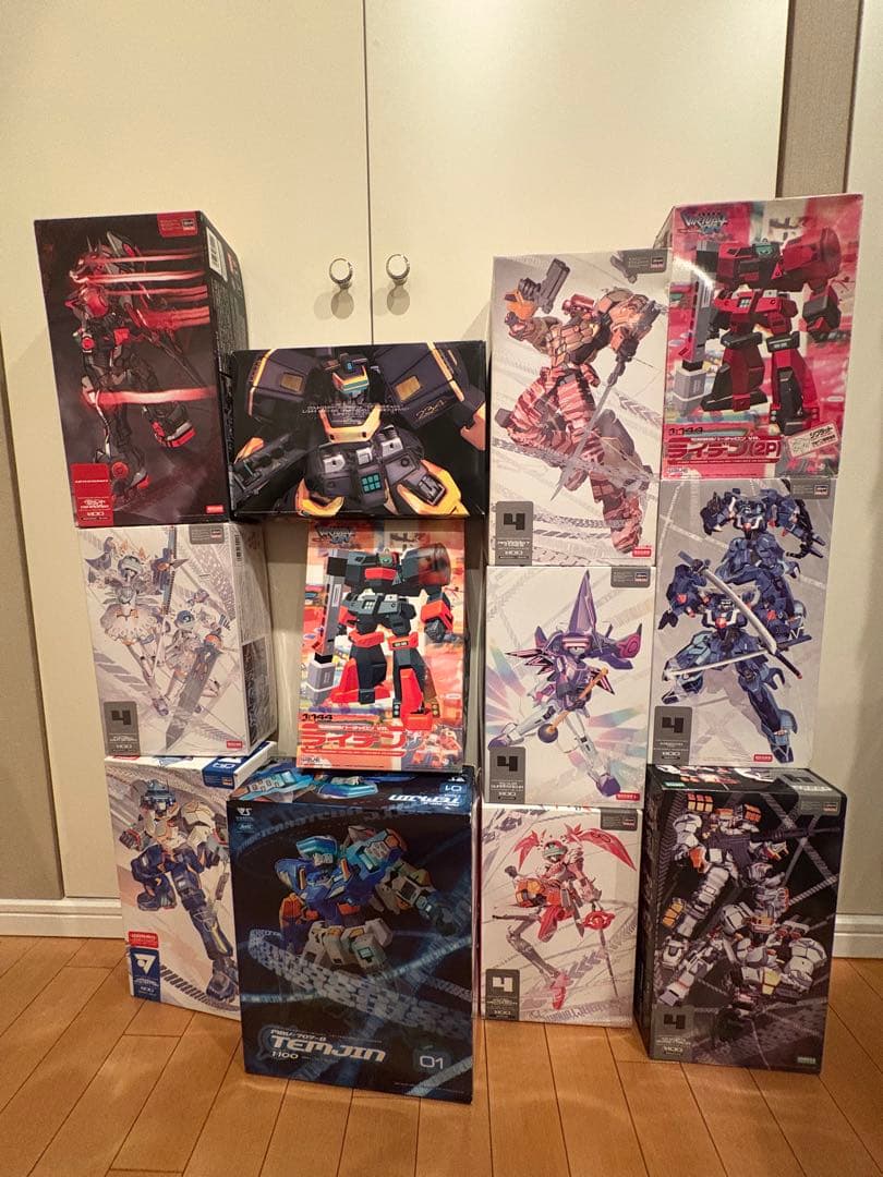 電脳戦機バーチャロン　プラモデルセット