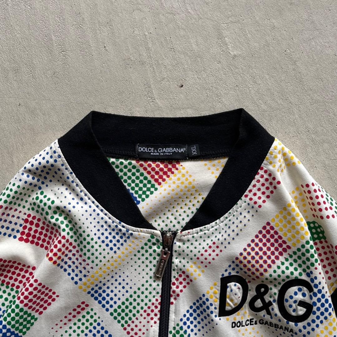 ジャケット・アウター 00s d&g dolce&gabbana multi color nylon