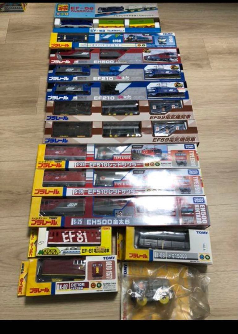 プラレール EF-58でんききかんしゃ　EH500 EF210 EF59 A