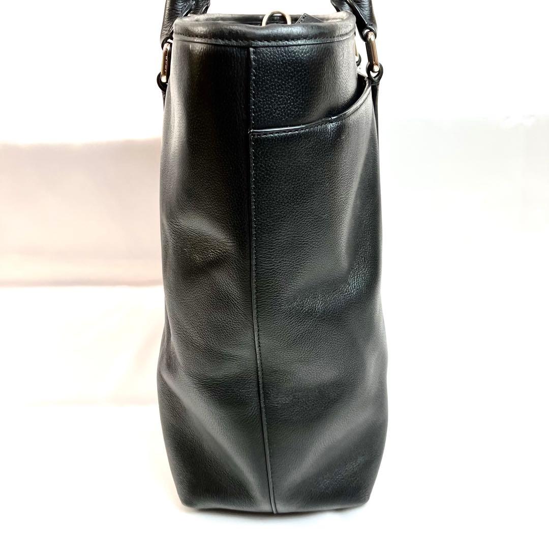 【美品】コーチ　メトロポリタン　ブリーフケース 2way A4 ブラック