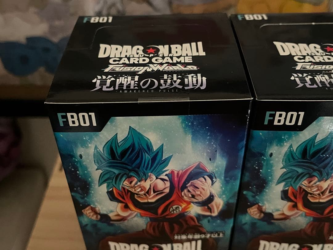 フュージョンワールド　覚醒の鼓動　3BOX テープ付き