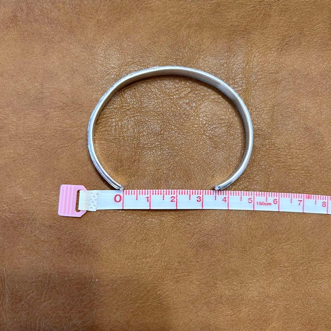 【定価18,000円】天然石シルバー ターコイズ バングル silver925