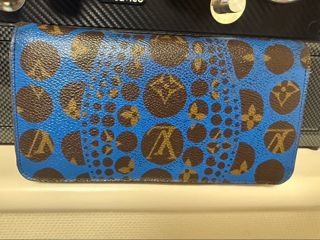 (*)様 【入手困難】ルイヴィトン 長財布 草間彌生 モノグラム パンプキン ブ