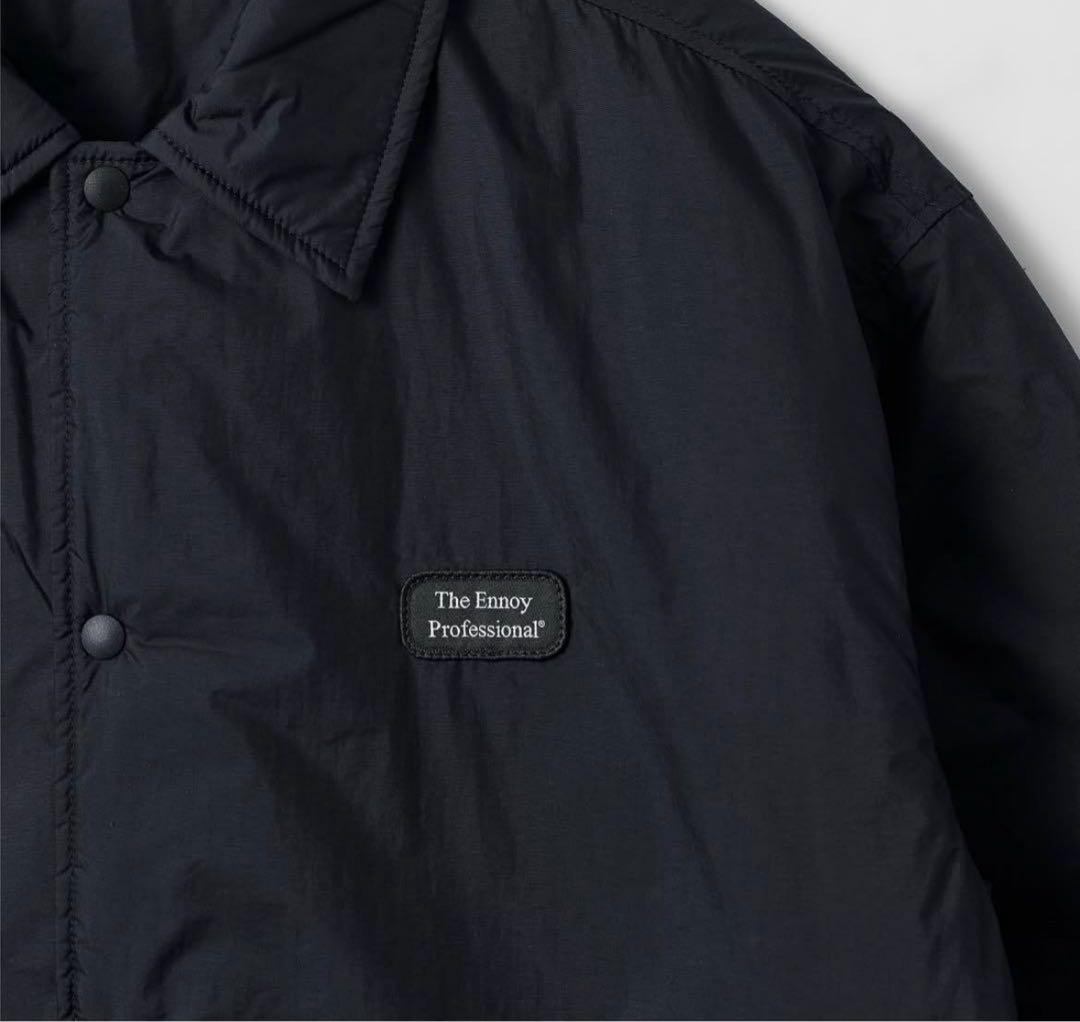 【新品未使用】ENNOY PADDED NYLON COACH JACKET