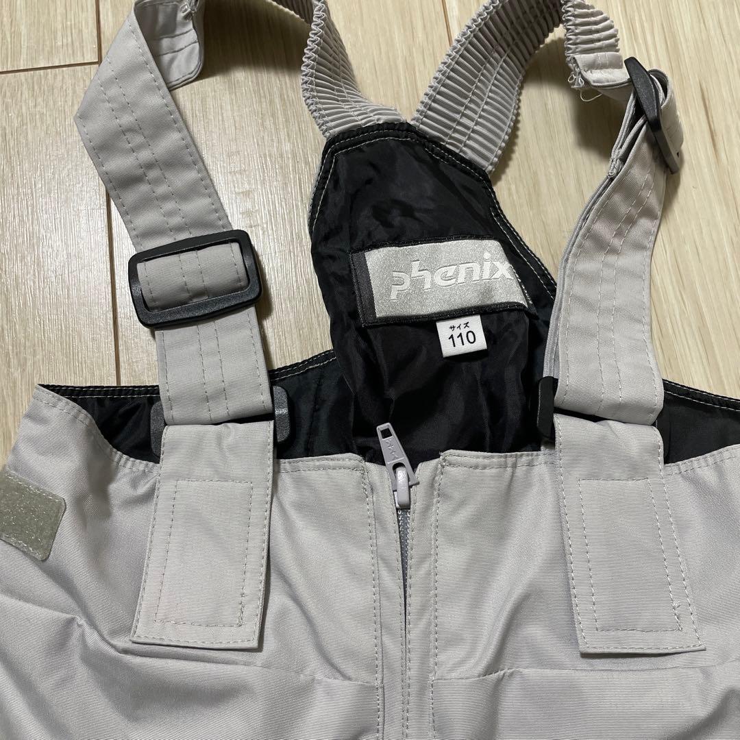【美品】phenix キッズ　スキーウェアー　スノボウェアー　110cm