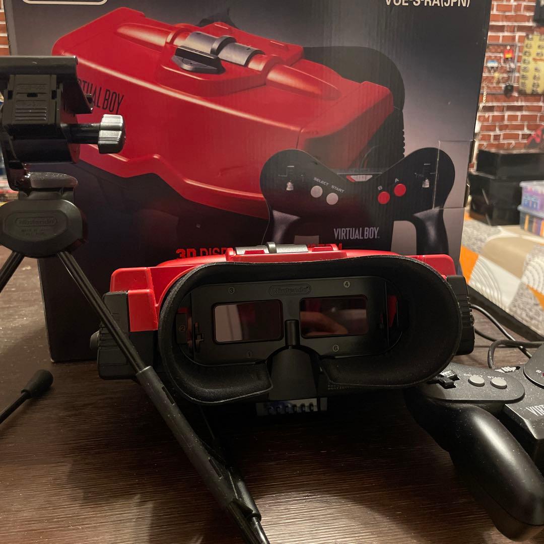 バーチャルボーイ　本体　ソフト4本セット